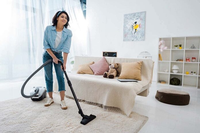 Clean a Carpet at Home